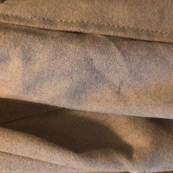 Thread & Supply Tan Double-Breasted Pea Coat - Picture 7 of 11